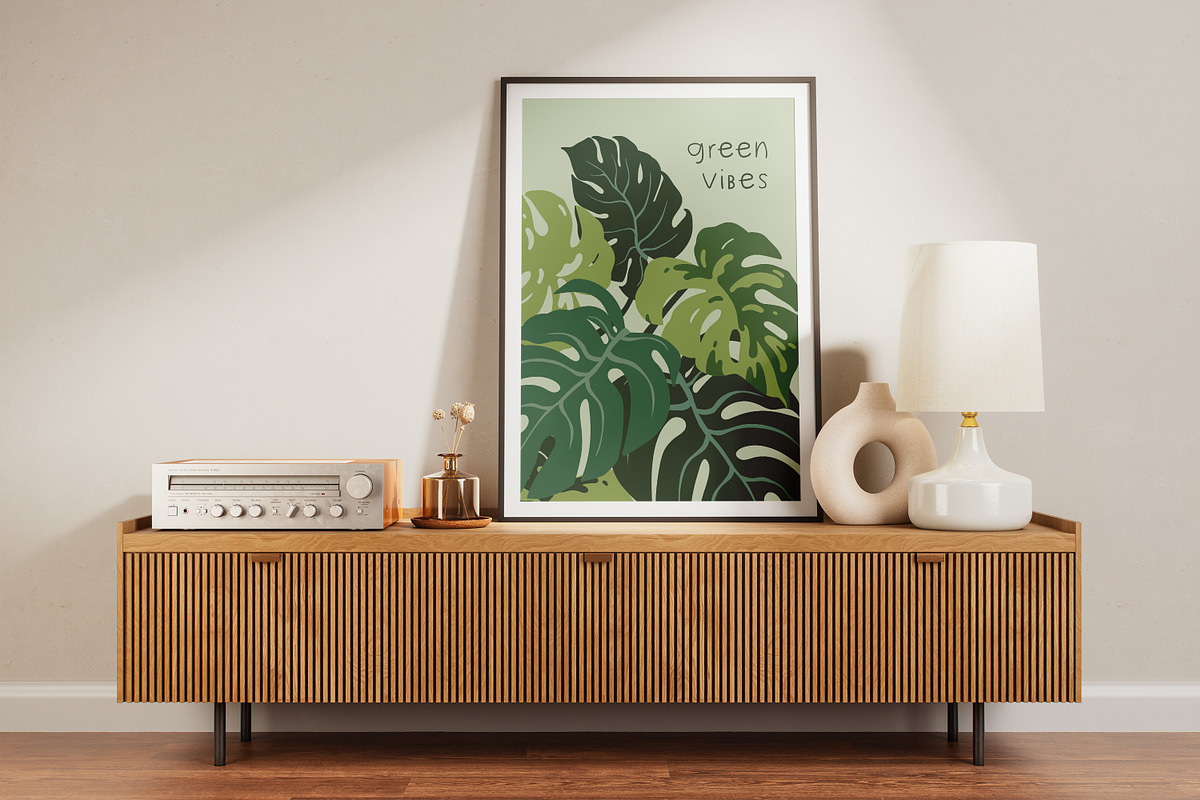 Tropical leaf plants, posters set, a Decorative Illustration by Good Studio (Photo 10 of 15)