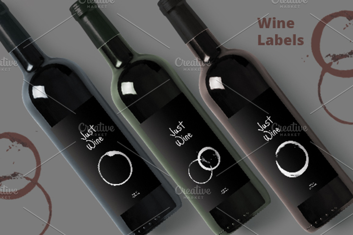 Wine Labels, a Templates & Theme by MHLY (Photo 1 of 3)