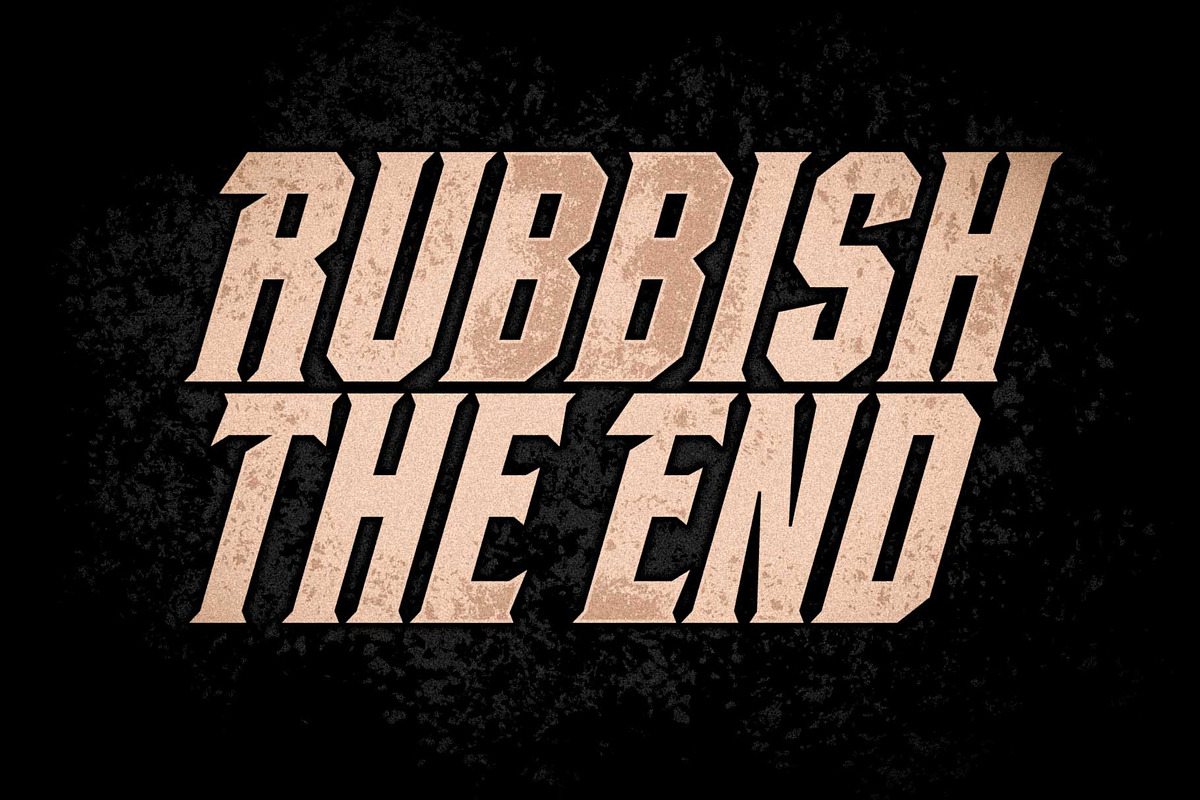 Rubbish Tirthy, a Sans Serif Font by senzana (Photo 8 of 8)