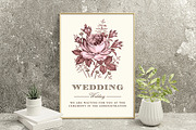 Set Seamless Flowers Roses Chamomile, a Pattern Graphic by Vintage (Thumbnail 11 of 13)