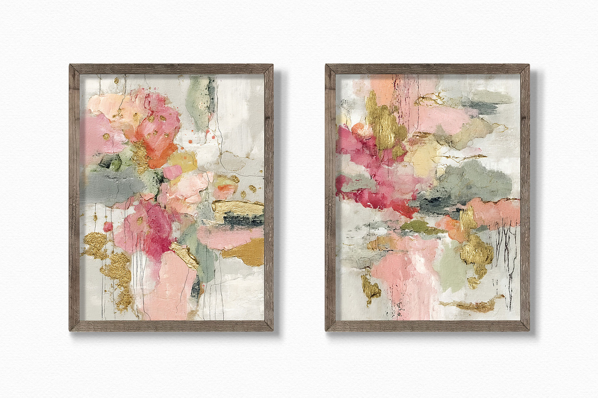 Rose and Sage Abstracts, a Decorative Illustration by rileyBgraphics (Photo 3 of 7)