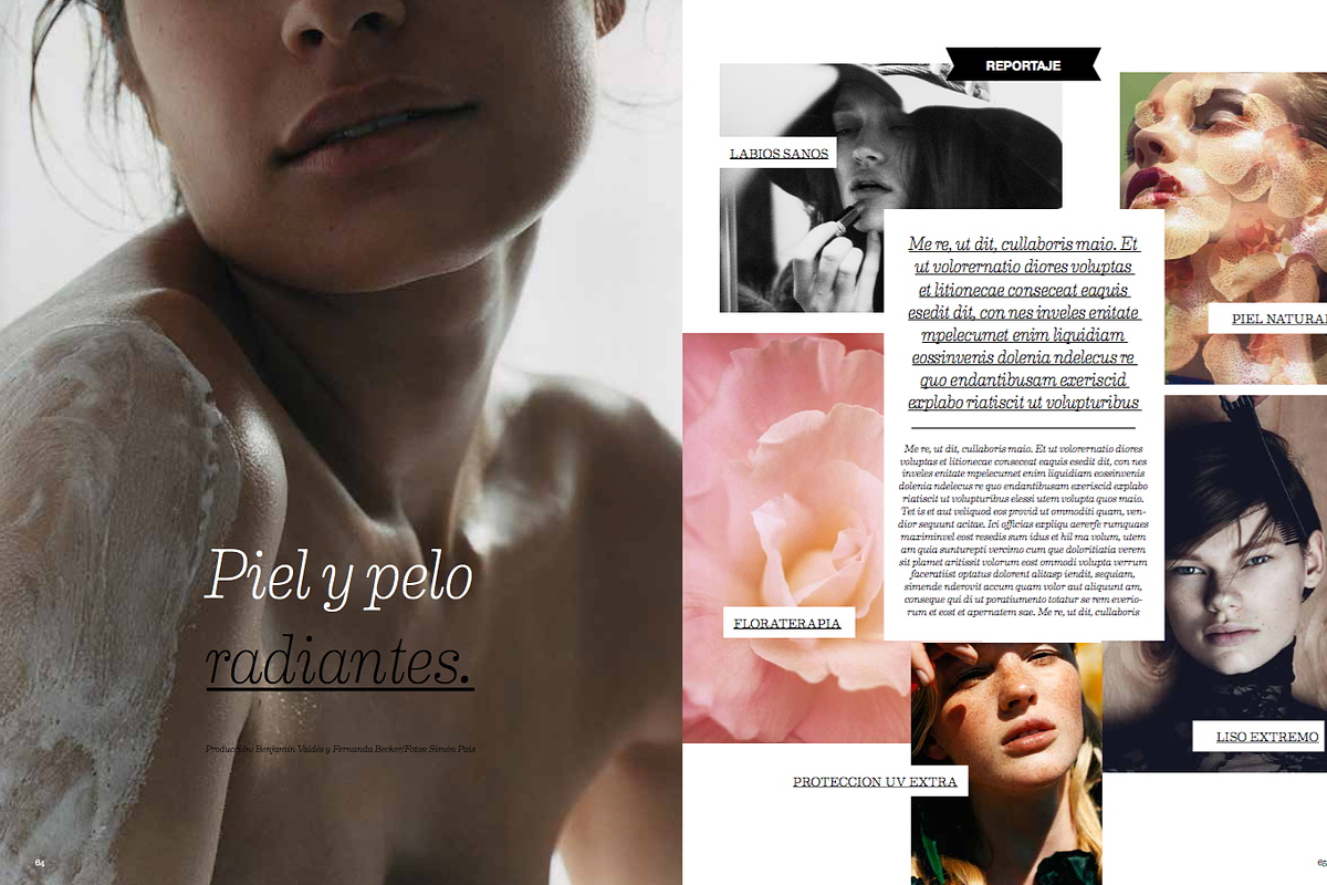 Fashion magazine template, a Magazine Template by Cristian Villegas Studio (Photo 14 of 20)