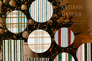 Vintage Christmas Cards & Frames, a Background Graphic by Laras Wonderland (Thumbnail 11 of 12)