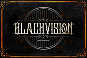 The Black vision (intro sale), a Blackletter Font by Rvq Type Foundry (Thumbnail 1 of 7)
