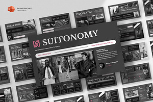 Men's Fashion Powerpoint Template