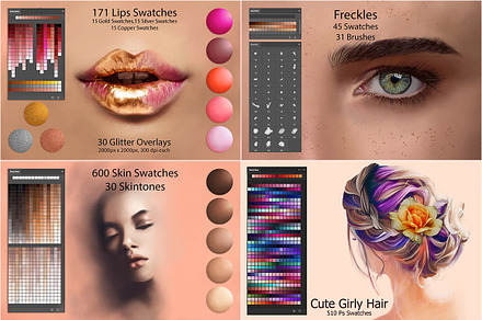 Portrait Assets for Photoshop