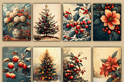 Vintage Victorian Christmas Pages, a Seasonal Illustration by BrandlyTemplate (Thumbnail 2 of 4)