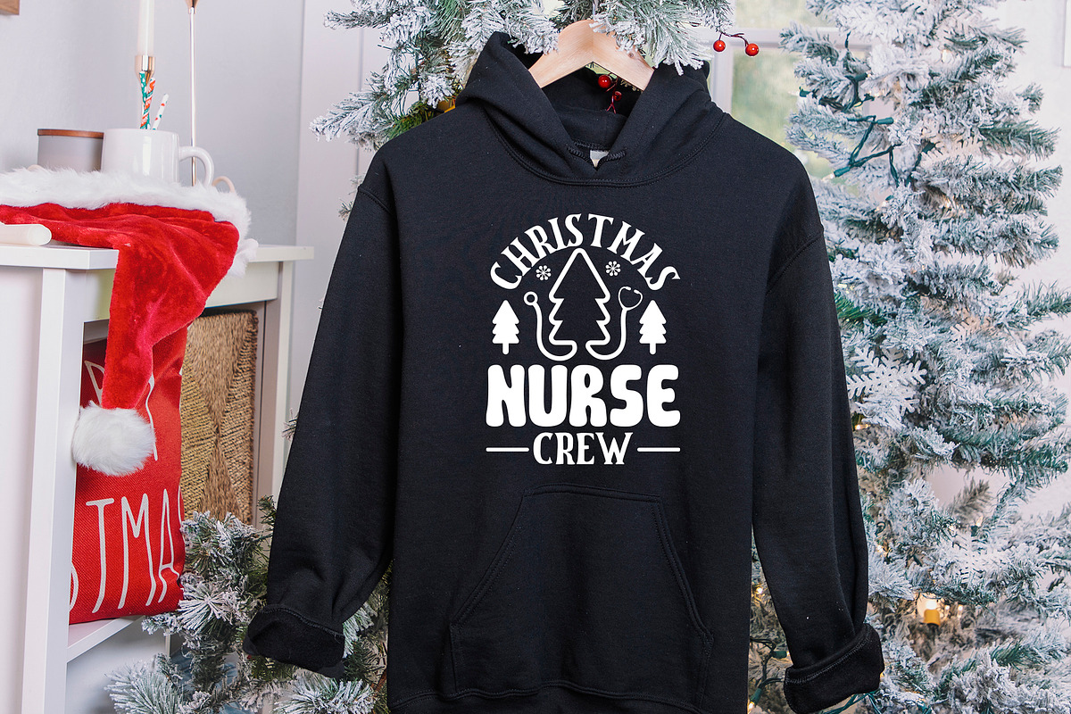 Nurse Christmas SVG Bundle, a Graphic by CraftlabSVG (Photo 8 of 17)