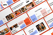 White Modern Financial Analyst PPT, a Presentation Template by graphicook (Thumbnail 1 of 5)