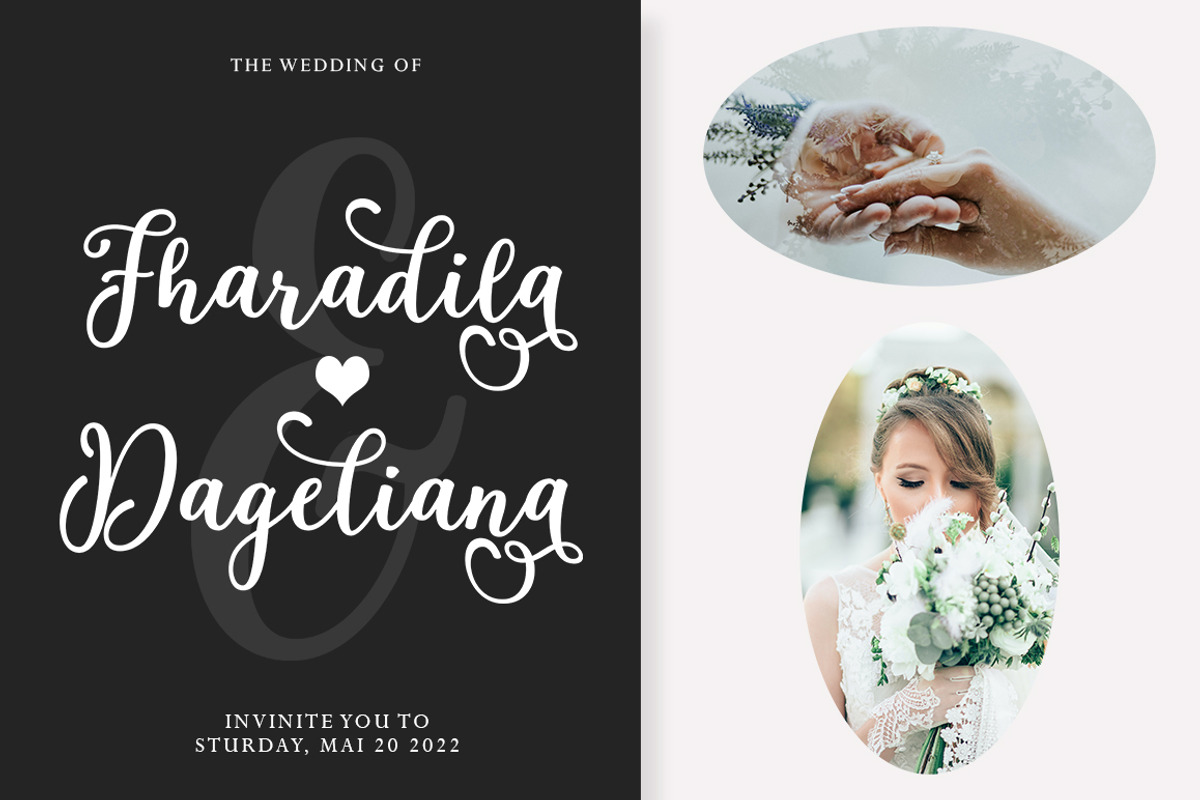 The Farmhouse, a Script Font by Strong.co (Photo 3 of 8)