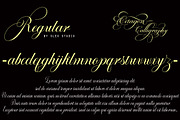 Octagon Calligraphy, a Script Font by Slex Studio (Thumbnail 4 of 8)