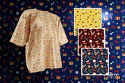 Christmas Seamless Pattern Bundle, a Pattern Graphic by Alwee Studio (Thumbnail 6 of 9)