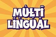 Comic jungle a playful cartoon font, a Sans Serif Font by Blankids Studio (Thumbnail 11 of 12)