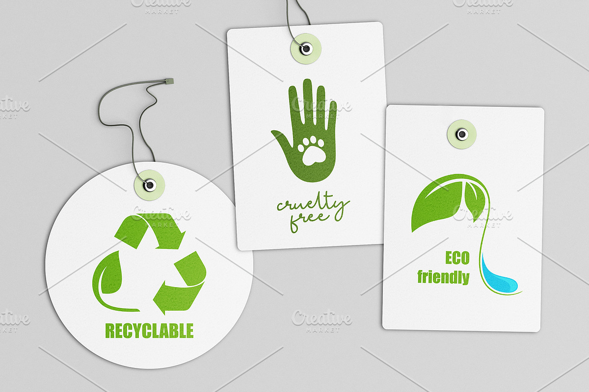Eco friendly & Nature elements set, a Graphic by InkySplash (Photo 9 of 10)