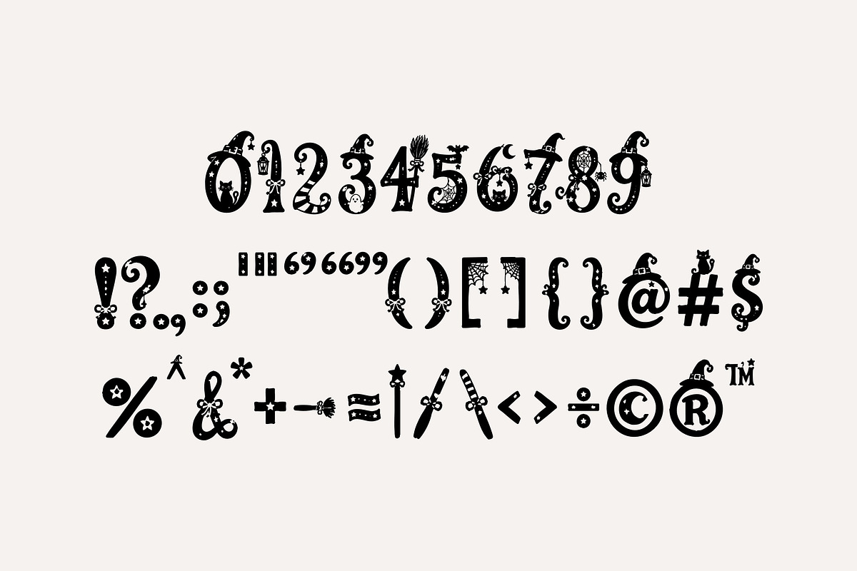 Witchy Wiggles, a Handwritten Font by Art StoreID (Photo 6 of 14)