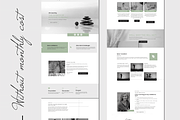 Wordpress theme coach minimalist, a WordPress Template by myvisuell.de Webdesign (Thumbnail 2 of 7)