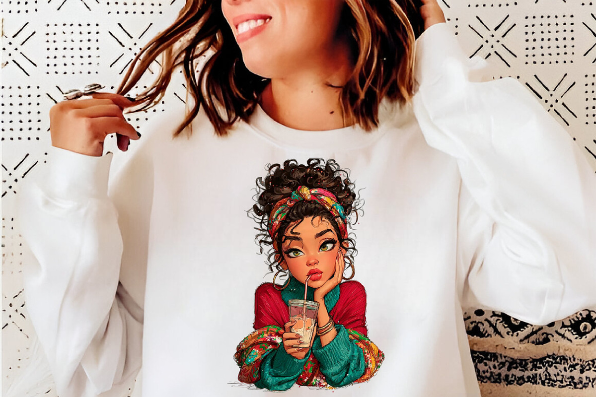 Quirky Girl New Year Clipart, an Illustration by SinaCreation (Photo 10 of 11)