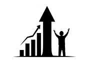50 Business Growth Success Icons Bun, an Illustration by Designer_Momina (Thumbnail 37 of 51)