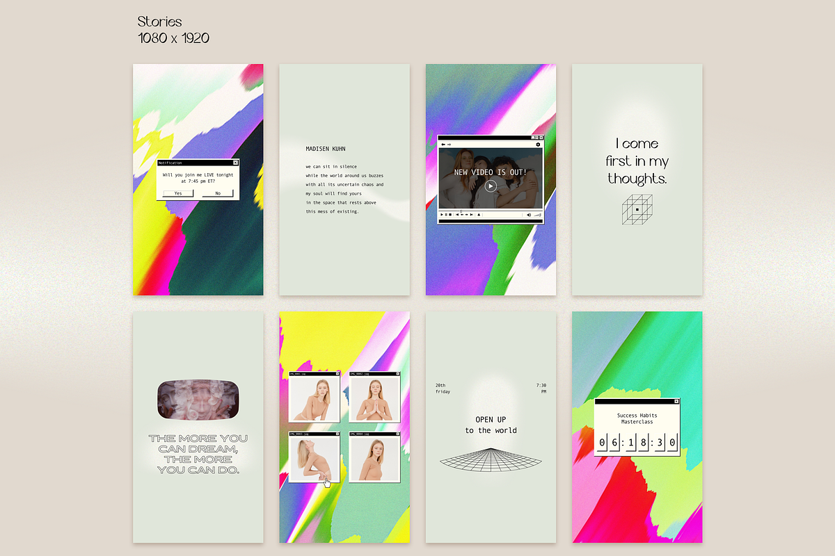 Instagram Colorful Template & Quotes, a Social Media Template by Bonumo (Photo 12 of 15)