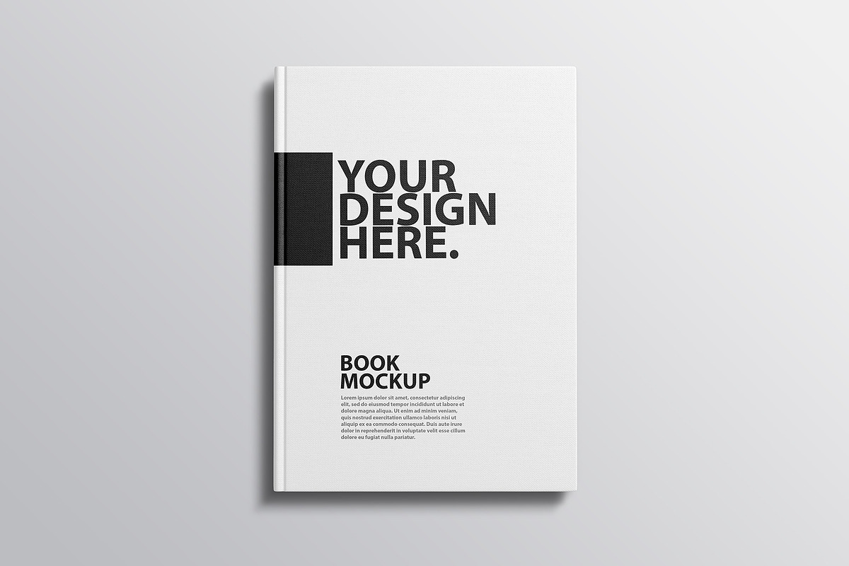 Book Cover PSD Mockup, a Books & Magazine Mockup by GreatFruit (Photo 2 of 6)