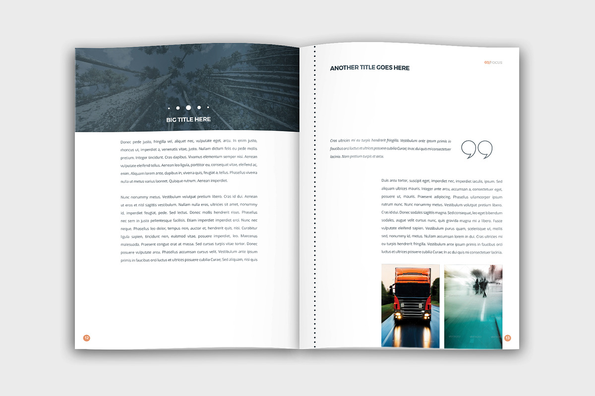 Vertical Corporate Booklet, a Brochure Template by velvetmade.designs (Photo 7 of 13)