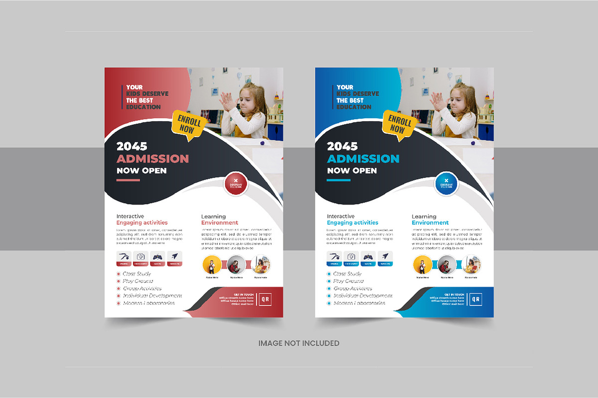 Education flyer or school flyer set, a Flyer Template by Pavel_design (Photo 8 of 11)