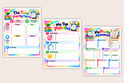 Time Awareness Workbook, a Stationery Template by Designmela01 (Thumbnail 4 of 4)