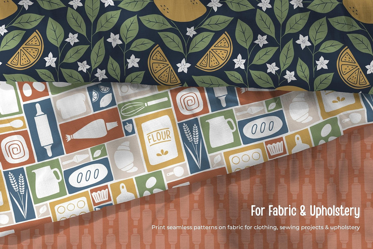 Bakery Seamless Patterns & Graphics, a Pattern Graphic by Fern & Quill (Photo 6 of 11)
