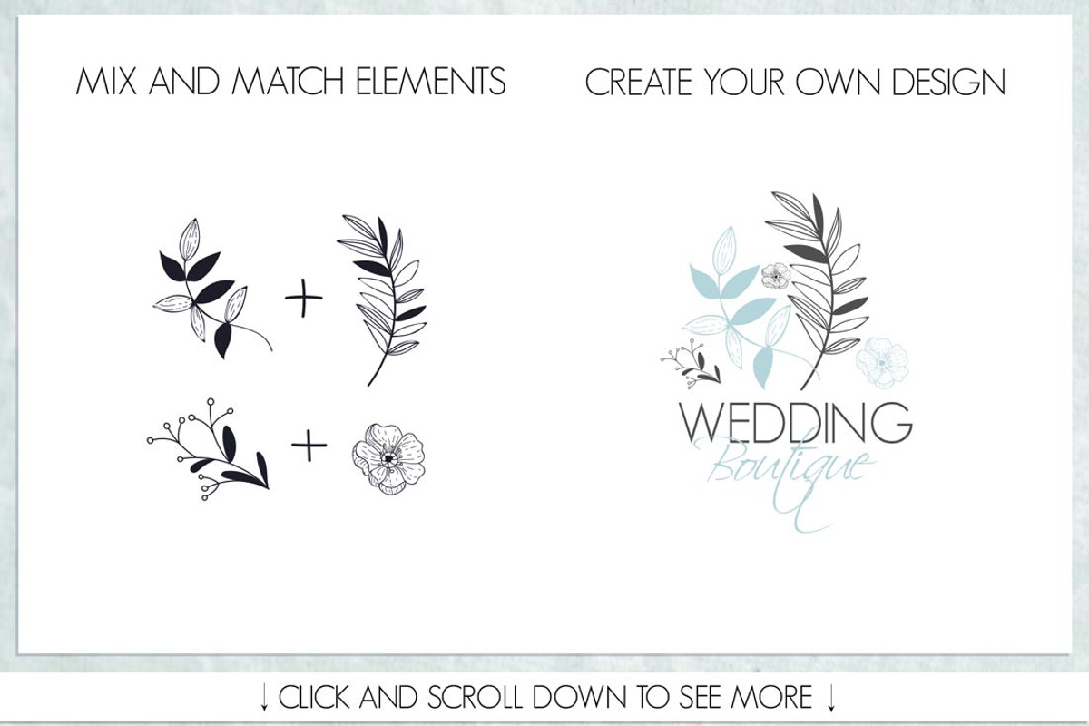 50 Hand Drawn Elements and Patterns, an Illustration by Free-PSD-Templates (Photo 4 of 4)