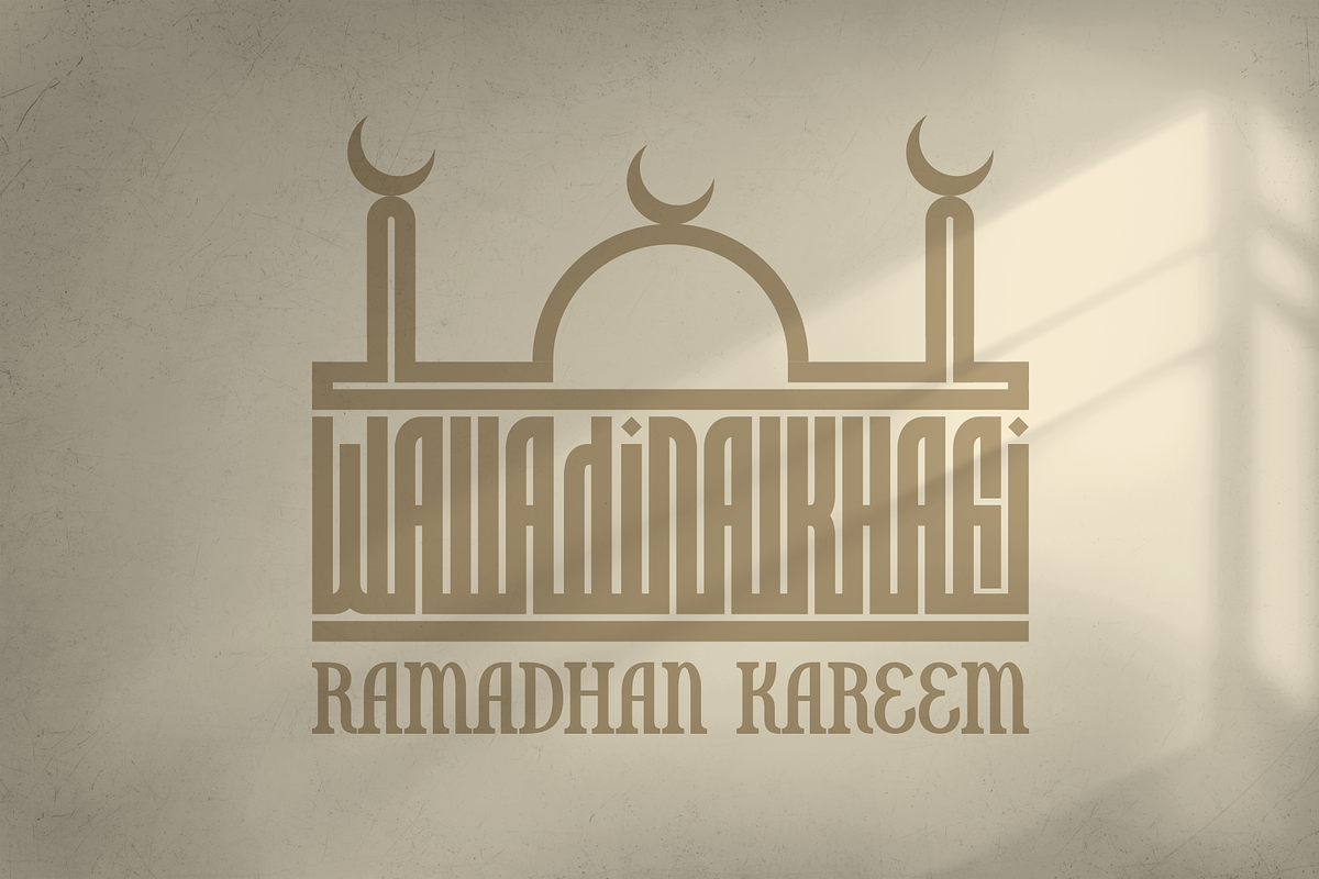 Walladinalkhafin - Arabic Kufi, a Handwritten Font by MaikoHatta (Photo 5 of 8)