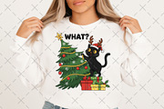 What Cat Christmas Tree png, an Illustration by Craft Nest (Thumbnail 5 of 6)