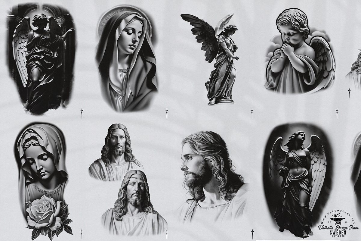 Procreate - Religious, a Brush Add-On by Studio.Valhalla (Photo 7 of 9)