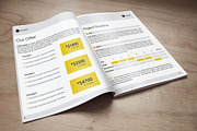 Web Proposal & Annual Report 42% Off, a Stationery Template by Pentaclay (Thumbnail 5 of 5)
