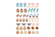 Vintage Planner Stickers Collection, a Design Template by DigitalDesignAI (Thumbnail 5 of 11)