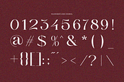 Anajem Serif, a Serif Font by zaaintype (Thumbnail 9 of 11)