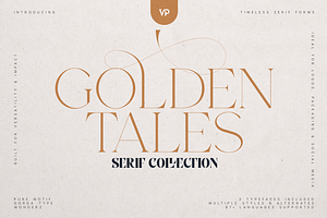 SALE! Golden Tales Serif Collection