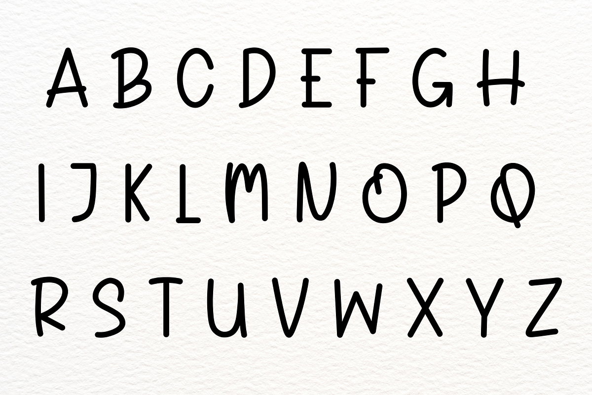 Honey heart, a Handwritten Font by Petal Pixels (Photo 2 of 8)