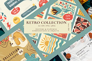 Modern Art - Retro Bundle | 6 in 1, an Object Illustration by Graphic Art (Thumbnail 1 of 18)
