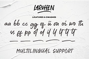 Larheen, a Handwritten Font by Suza Studio (Thumbnail 11 of 12)