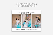 Photography Gift Certificate, a Card Template by DesignStudioTeti (Thumbnail 6 of 9)