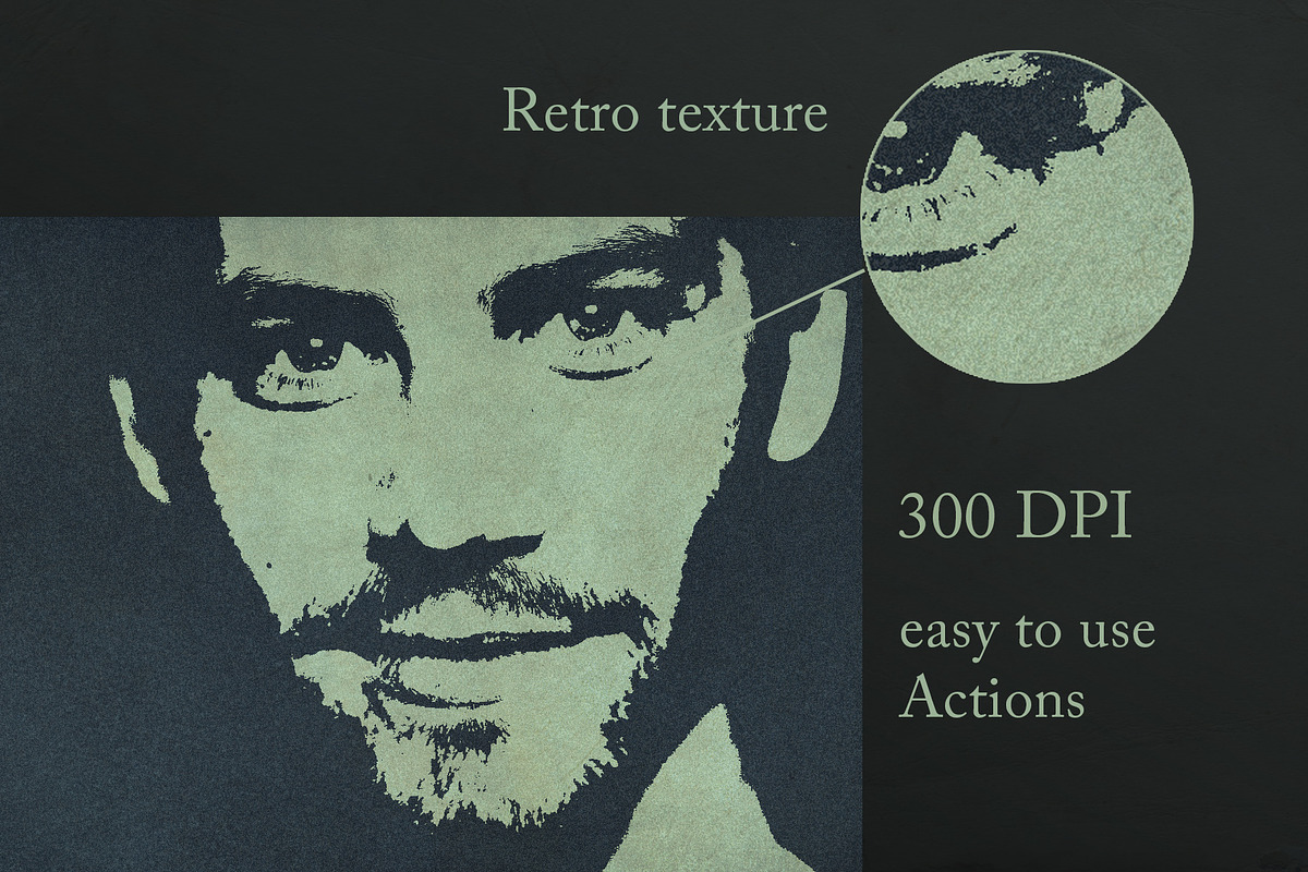 Poster Retro Color Effect Photoshop, an Action Add-On by Alexiva (Photo 5 of 8)