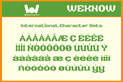 The Banker font, a Font by weknow (Thumbnail 8 of 8)