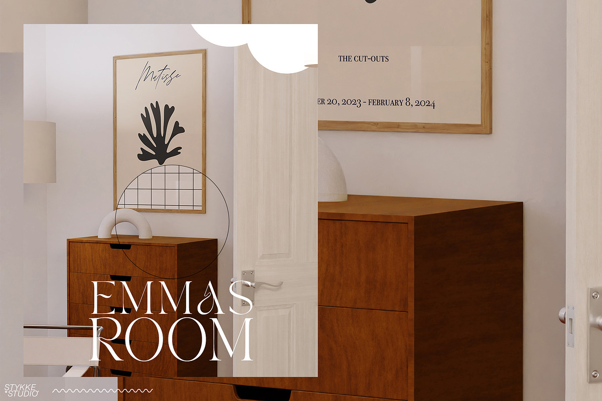 EMMAS ROOM Interior & Frame Mockup, a Household Mockup by Stykke Studio (Photo 4 of 19)
