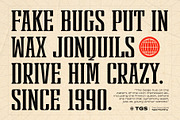 Retroristic Typeface, a Serif Font by The Good Store (Thumbnail 7 of 11)