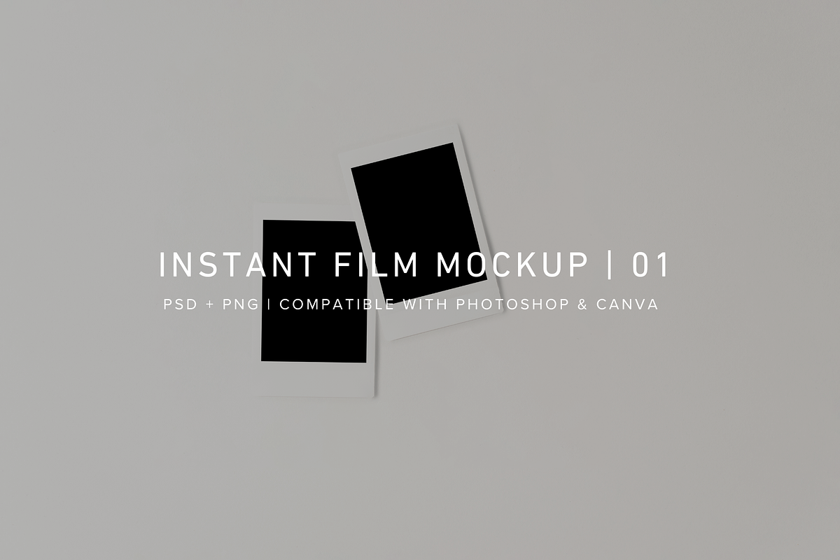 Vintage Photo Pile Mockup | PSD, PNG, a Product Mockup by Pretty Techie (Photo 1 of 2)