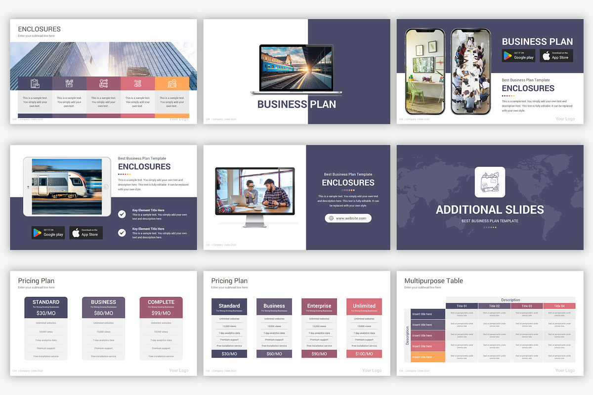 Comprehensive PowerPoint Bundle, a Presentation Template by SlideOne (Photo 48 of 81)