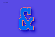 Vibrant Text Effects, a Layer Style Add-On by Projectile (Thumbnail 7 of 9)