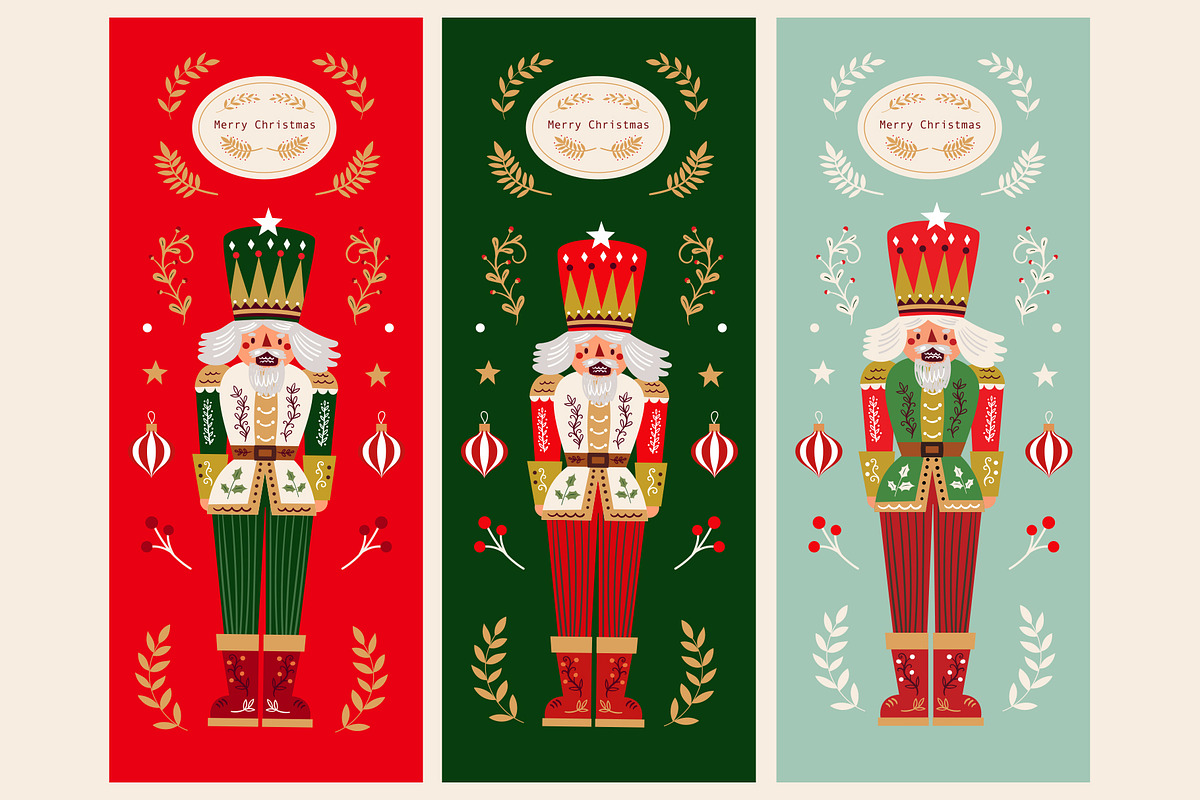 Merry Christmas, a Seasonal Illustration by MoleskoStudio (Photo 6 of 17)