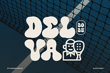 Delva - Display Typeface Font