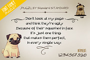 11 Handmade Font Family Pugzley, a Font by the little wonder shop (Thumbnail 9 of 14)
